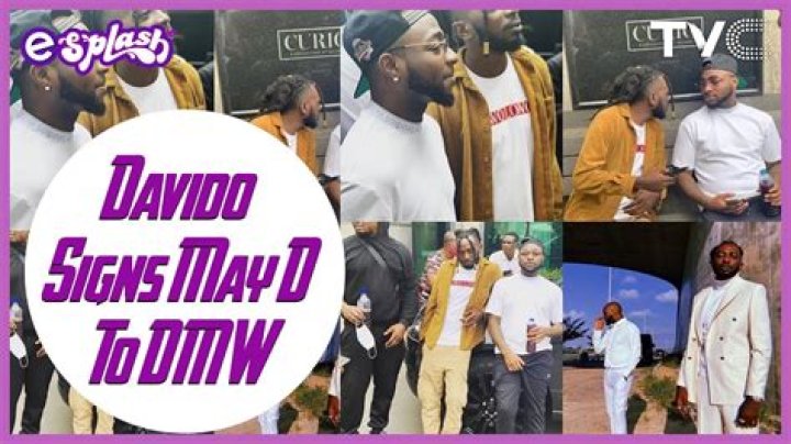 Davido allegedly signs Efe to DMW label