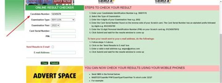 NABTEB results checker: A quick guide how to check NABTEB result