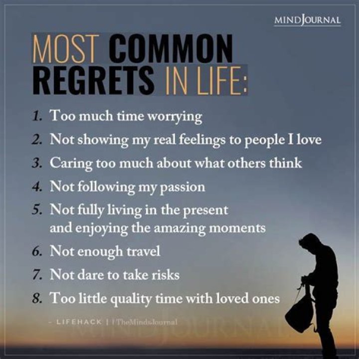 Regret quotes about life and relationships