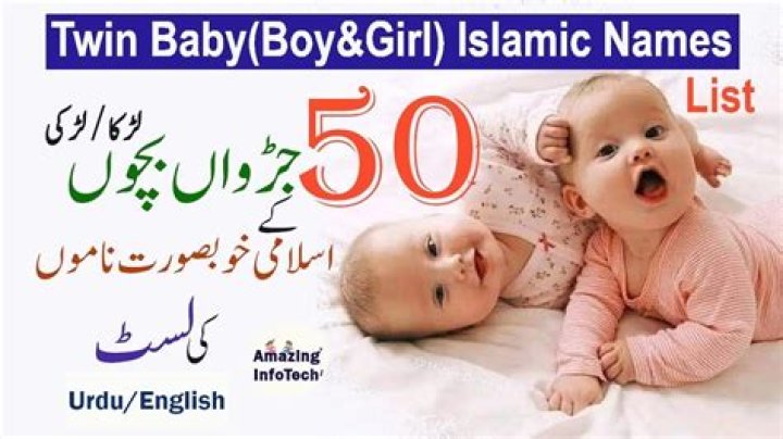 Twin boy names in Islam and Christianity