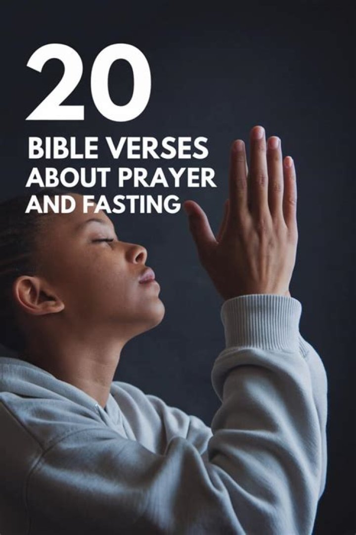 The power of prayer and fasting: Bible verses