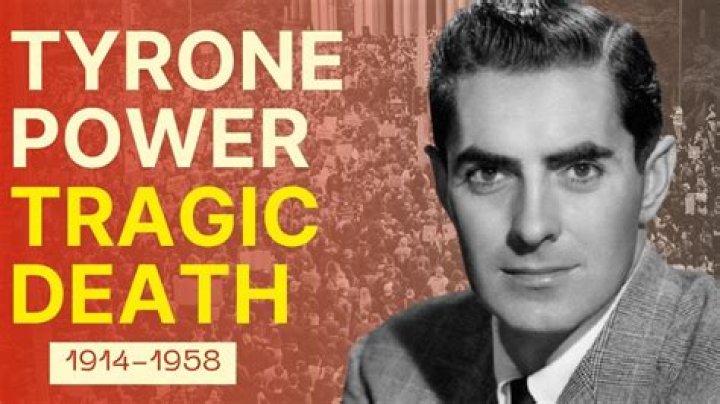 Tyrone Power bio: Life and death of the actor