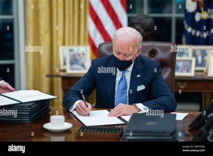 Full list of 17 executive orders Biden signed on day one as US president
