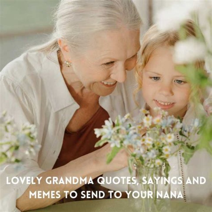 Lovely grandma quotes, sayings and memes to send to your nana