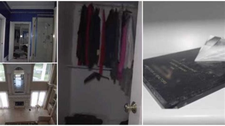 Man Finds Luxury Clothes & Diamond Award in Old Mansion Abandoned by Female Oyinbo Politician, Shares Video