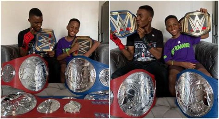 More Goodies: WWE Sends More Packages for 2 Nigerians Who Recreated Roman Reigns' Style of Entrance