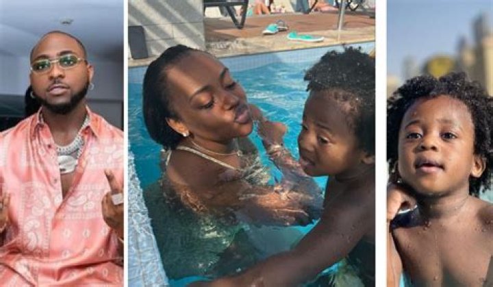 Ifeanyi Adeleke: Police Speak on CCTV, Trending Video Allegedly Showing Davido's Son Inside Swimming Pool