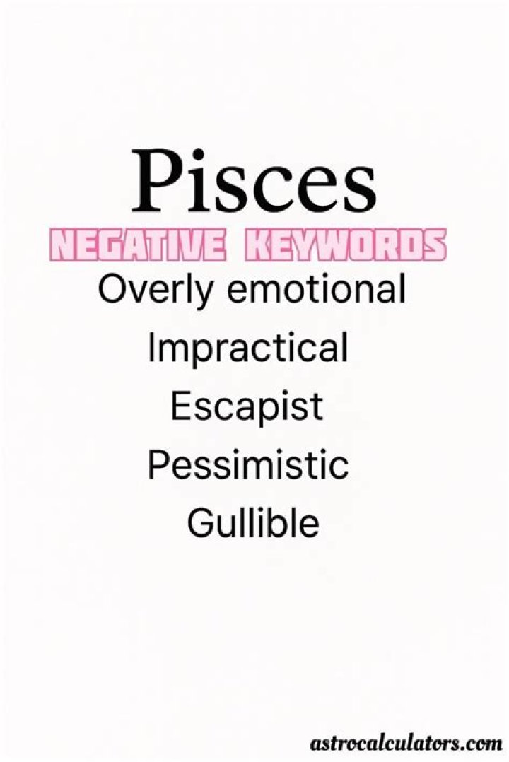 Interesting facts about Pisces: weakness, secret power, soulmate