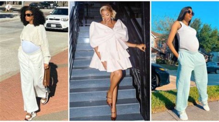 Pregnant and Slaying: Fashionista Kiekie Rocks Stylish Look in Breathtaking Photos