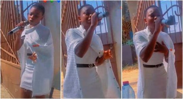 Lady Uses Sweet Voice to Sing 'Duduke' at Her Uncle's Wedding, Viral Video of Performance Emerges on TikTok