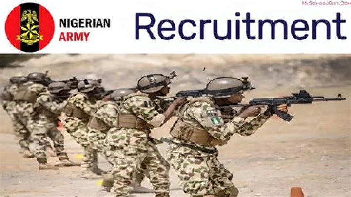 Recruitment: Nigerian Army Opens Applications for Fresh Intakes, Gives Details on How to Apply