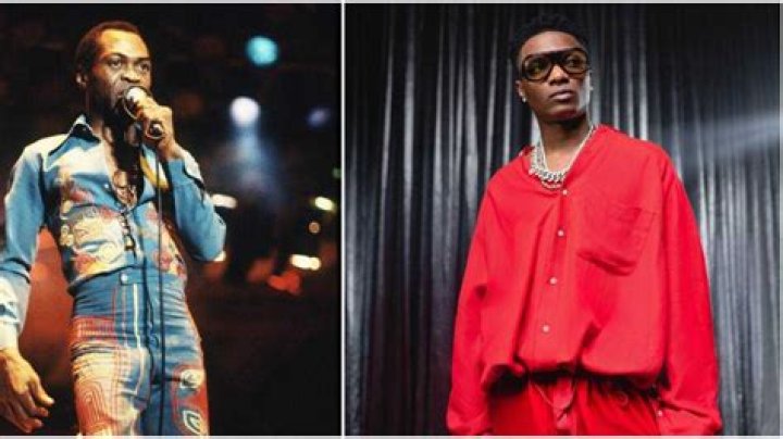 “Only Learnt Flirting, Not Music”: Netizens Dig Up Old Pic of Late Fela Posing With Women As Wizkid Copies Him