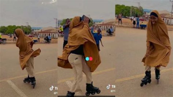 Girl on Hijab Spins, Makes Stunning Moves on Skate Without Falling, Video Goes Viral on TikTok