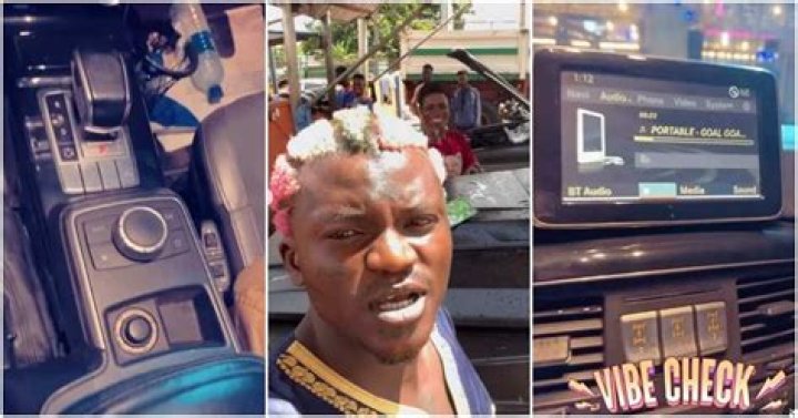 “Na G-Wagon Interior Be This?” Netizens Ask Portable As New Video Showing inside of His Car Causes Stir