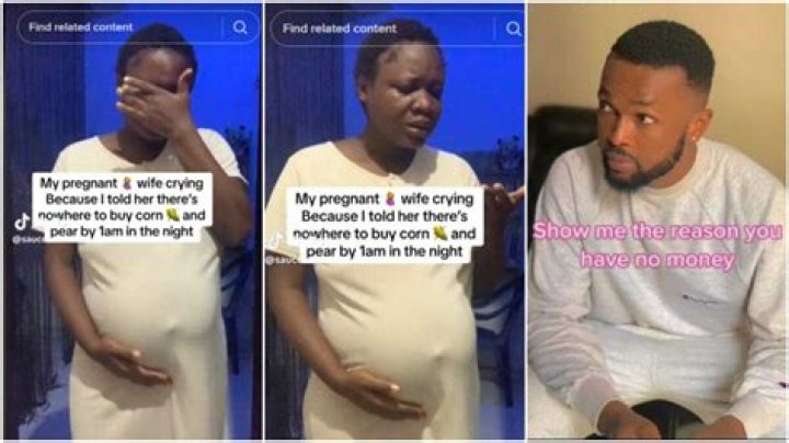 “I Know How It Feels”: Pregnant Woman Cries Over Corn & Pear at Midnight, Tells Her Husband to Buy for Her