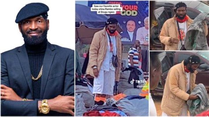 “Is It a Crime?” Mixed Reactions Trail Video of Actor Sylvester Madu Selling Items at Enugu Market