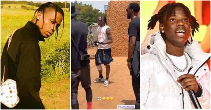 Travis Scott Trends Over Alleged Video & Pics of Him Shooting Music Video in Kano State, Netizens React