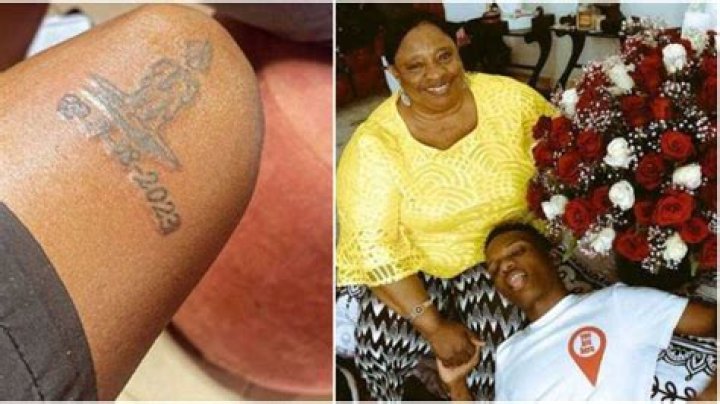 Wizkid’s Die-Hard Fan Pays Tribute to His Late Mom With Permanent Tattoo, Photo Trends: “Ment in High Places”