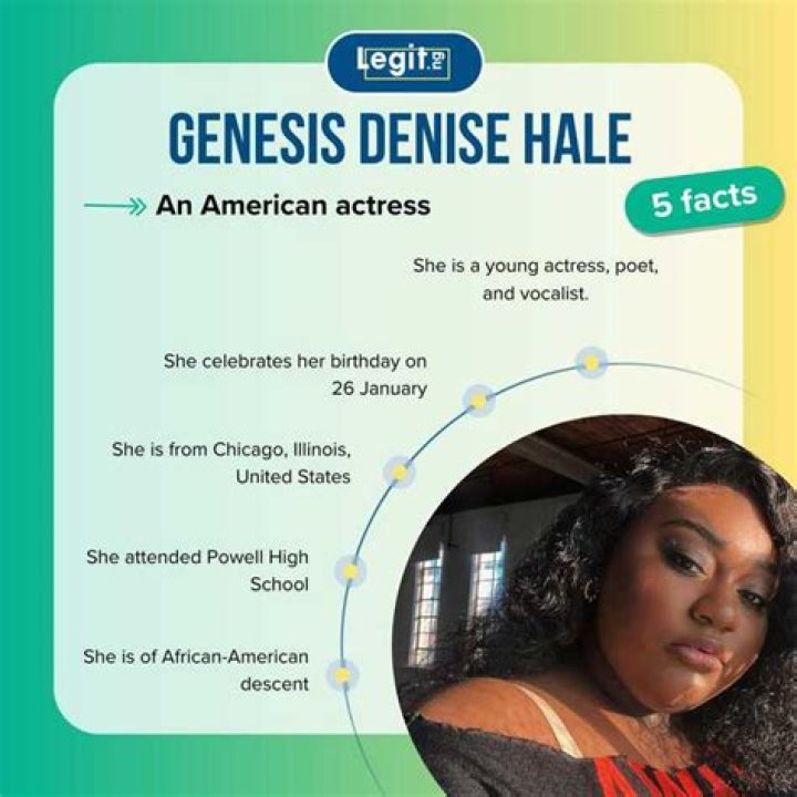 Genesis Denise Hale’s age, parents, high school, net worth