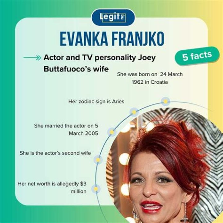 Who is Evanka Franjko? Meet Joey Buttafuoco's wife