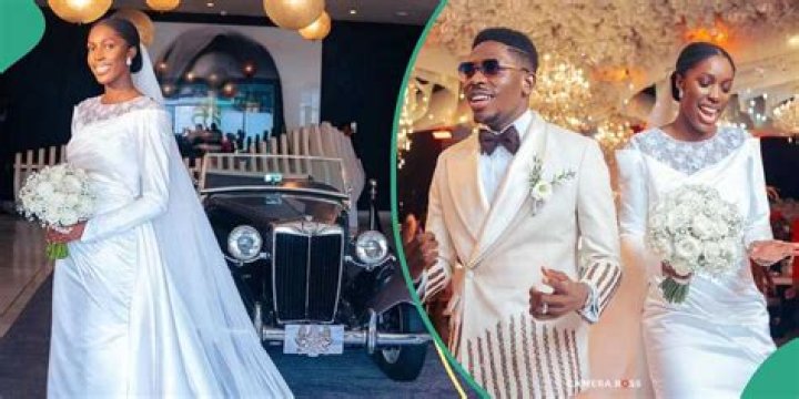Moses Bliss’ Wife Adds New Name to Social Media Bio, Shares Stunning Pics After White Wedding