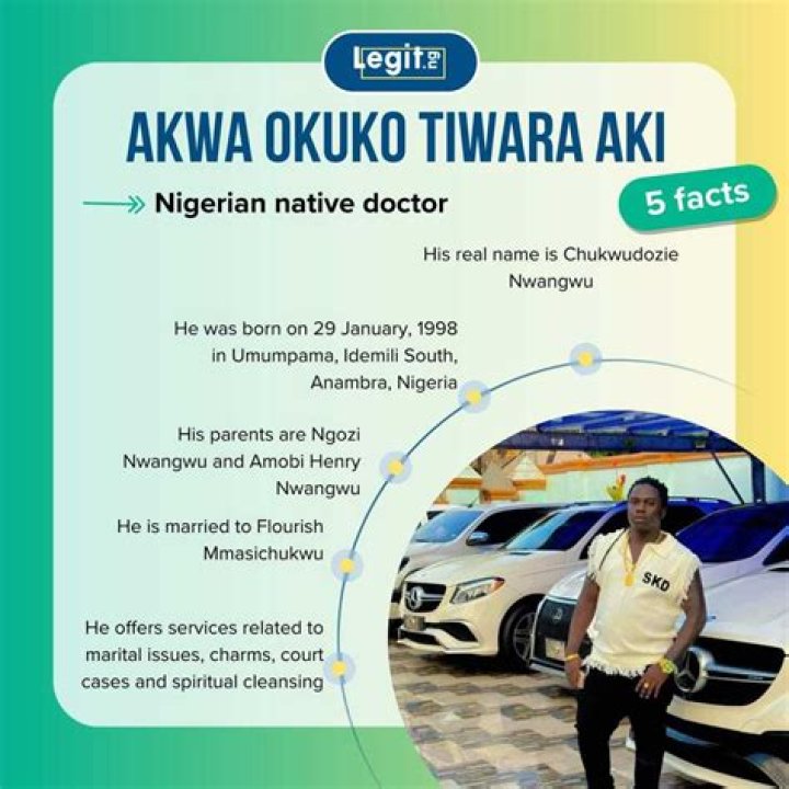 Akwa Okuko Tiwara Aki's net worth, age, family and abduction story