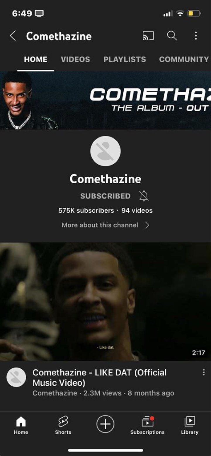 Like Dat by Comethazine from USA