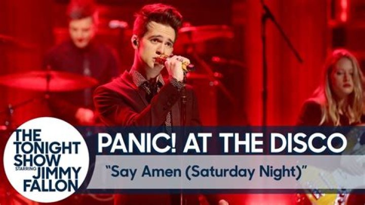 Say Amen (Saturday Night) by Panic! At The Disco from USA