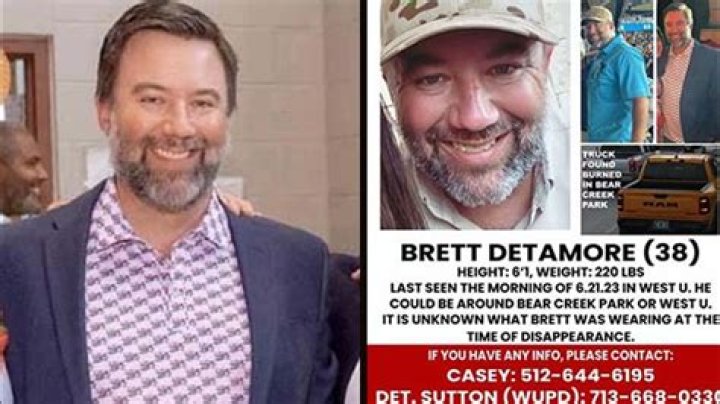 Brett Detamore Missing Houston Man: Where Is He Now Found Yet?