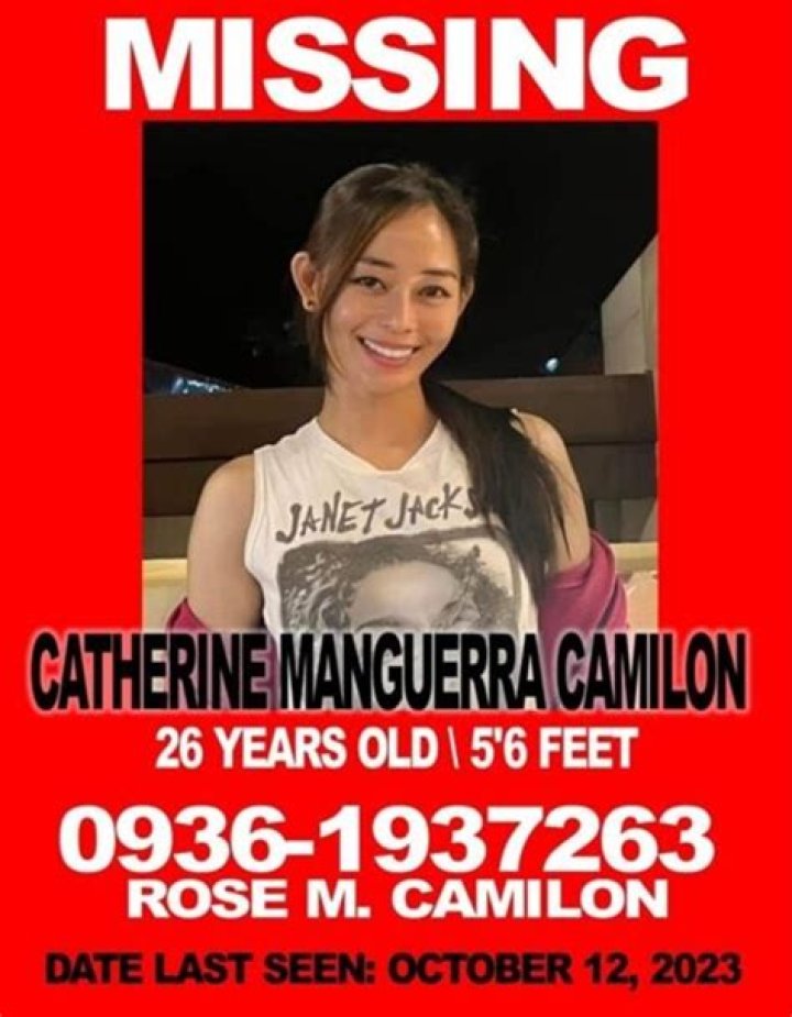 Miss Grand Philippines Catherine Camilon Missing Update 2023