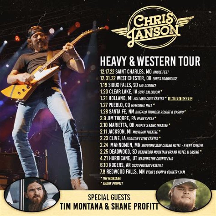 Chris Janson Announces Headlining “Everybody Tour” – Dates Inside – Celeb Secrets Country