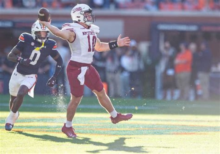 Diego Pavia, New Mexico State Stun Auburn in Week 12 Upset