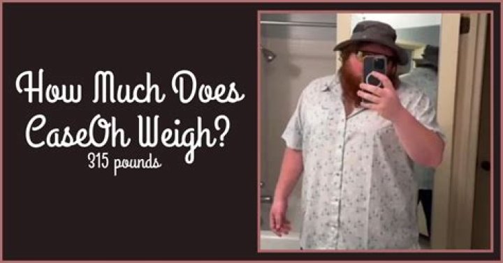 How Much Does CaseOh Weigh? Weight Gain Or Weight Loss