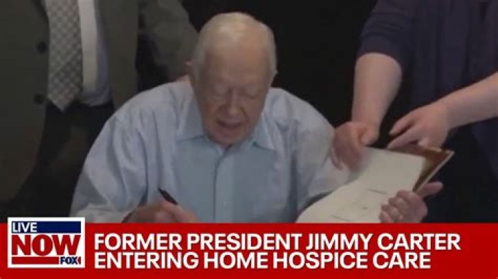 Jimmy Carter ***** Hoax: Rosalynn Carter Husband Enters Hospice Care At Home