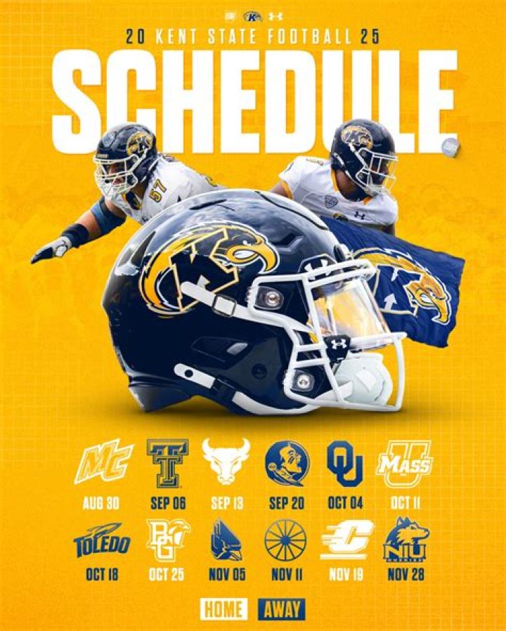 2023 Kent State Football Schedule