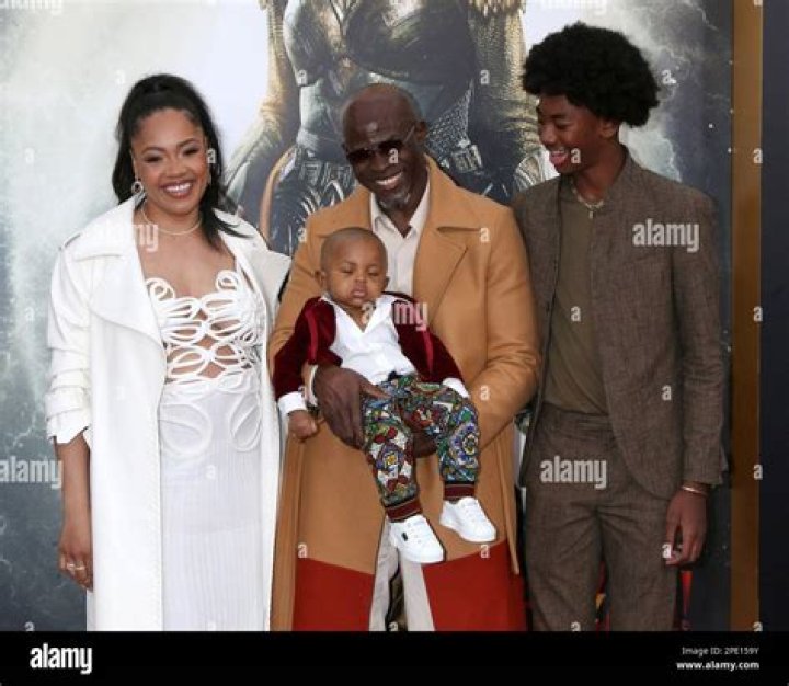 Meet Kenzo Lee Hounsou – Photos of Djimon Hounsou’s Son with Baby Mama Kimora Lee