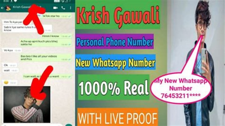 Krish Gawali Phone Number WhatsApp Number Contact Mobile