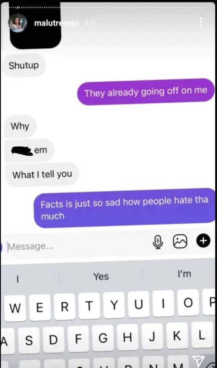 Malu Trevejo Receives Hate after Being Signed to Travis Scott’s Cactus Jack Record Label