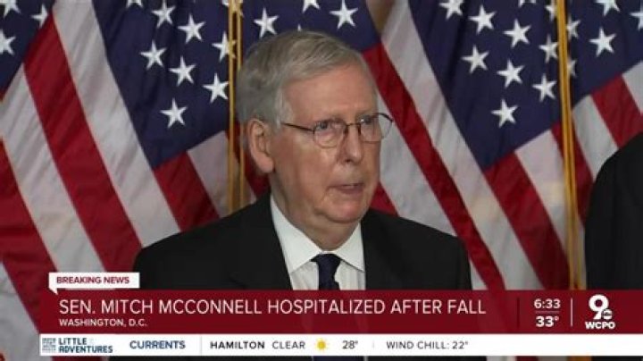 Senate GOP Leader Hospitalized 2023