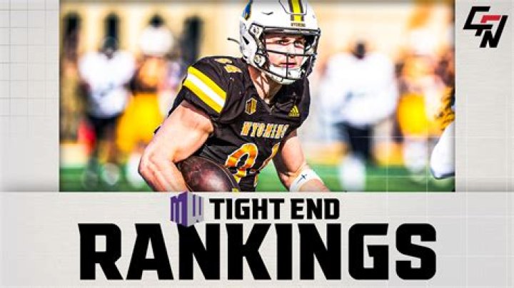2024 Mountain West TE Rankings Led by Wyoming's John Michael Gyllenborg