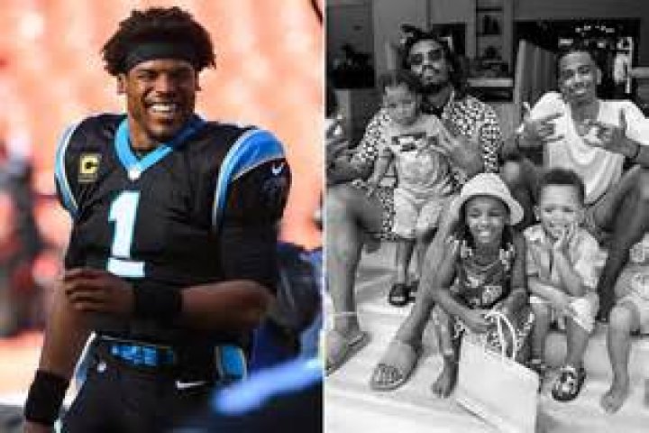 NFL's Cam Newton Reveals How He Connected with His Children during the Pandemic