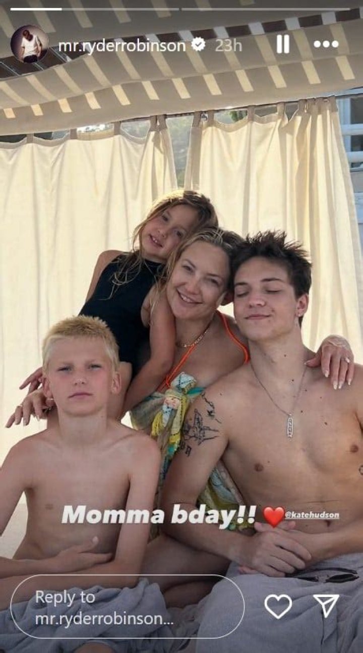 
Meet Bingham Hawn Bellamy – Photos Of Kate Hudson’s Son With Baby Father Matthew Bellamy
