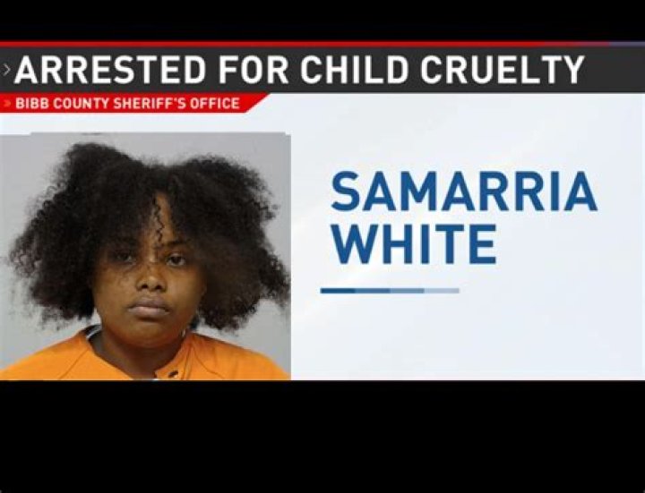 Samarria White Mug Shot And Child Abuse: Arrest And Charge