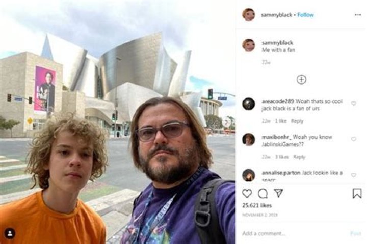 Meet Samuel Jason Black – Photos Of Jack Black’s Son With Wife Tanya Hayden