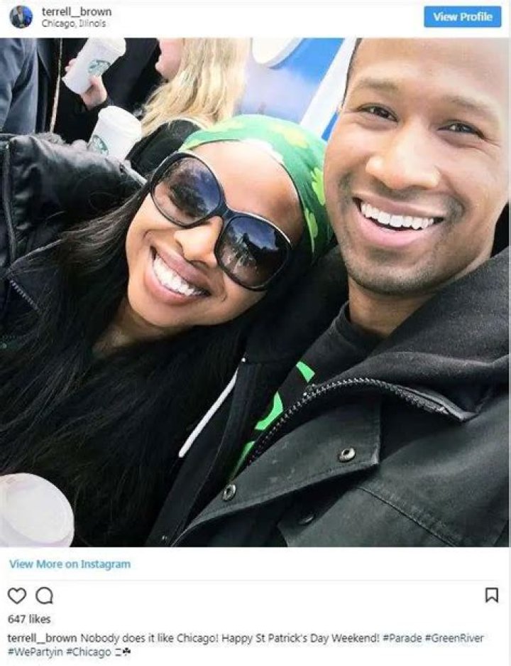 Terrell Brown With Partner At Age 29? Wedding And Wife En Route?