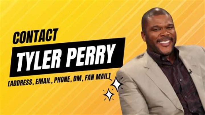 Tyler Perry Phone Number, WhatsApp Number Contact Number Mobile