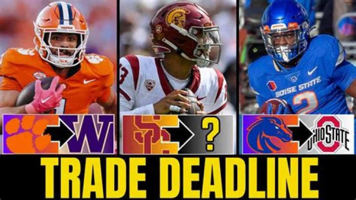 What if College Football had an NFL Trade Deadline?