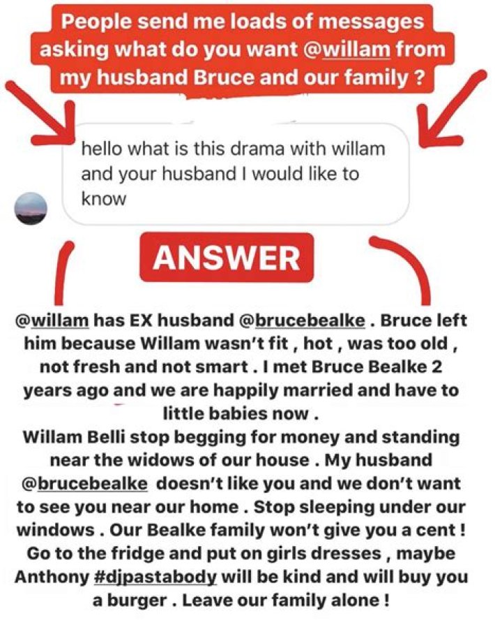 Drag queen Willam Belli confirms separation from husband
